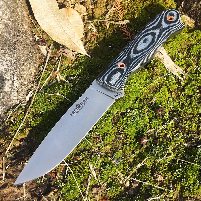 Нож Brother F001 с фиксированным лезвием, острый, прочный, для кемпинга, охоты, выживания, тактический, прямой, EDC, инструмент для переноски от AliExpress RU&CIS NEW