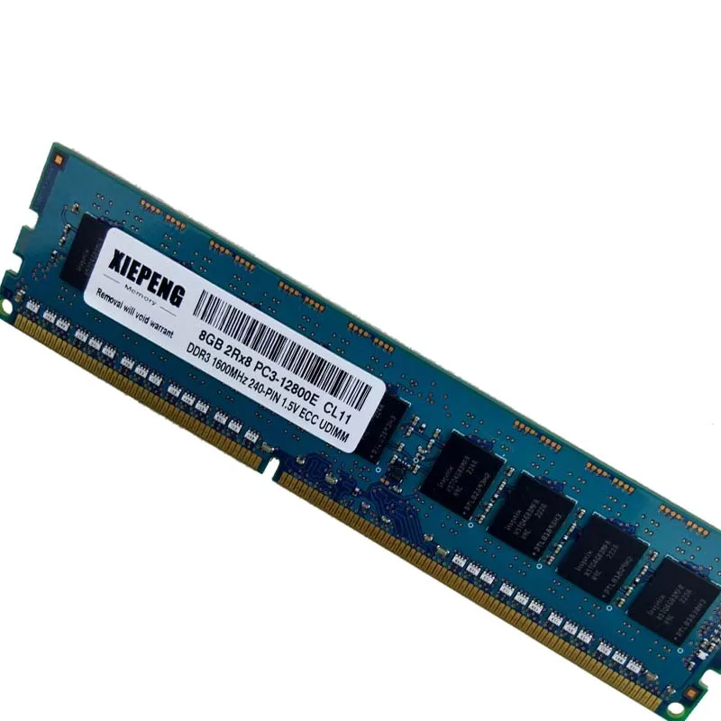 Серверная оперативная память 8 ГБ DDR3 1600 МГц ECC без буфера 4 Гб 2Rx8 PC3L-12800E для IBM System x
