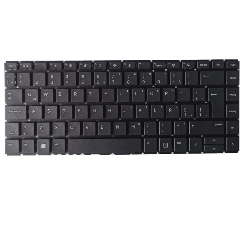 

NEW LA Laptop keyboard for HP Probook 440 G6 445 G6 440 G7 Latin keyboard/with palmrest no touchpad