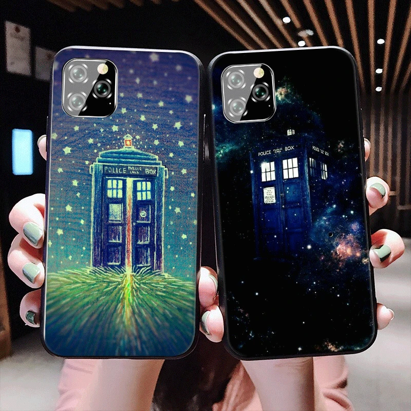 Tardis Doctor Dr Who Police Box мобильный телефон TPU чехол для iPhone SE 2020 11 Pro X XR XS Max 7 8 6 6s Plus 5 5s