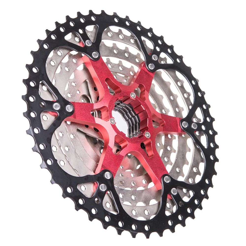 ZTTO MTB 9 скоростей 11 46T кассета с вешалкой удлинительная Звездочка 9v k7 широкое