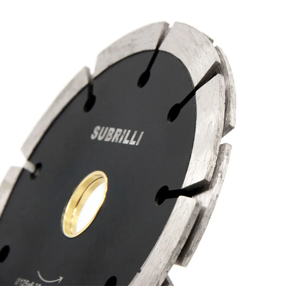 Алмазный диск 5" 125мм для резки швов Dual Tuck Point Wet Dry Use Sandwich Circular Wheel Concrete Floor Brick Wall Chaser 1PC.