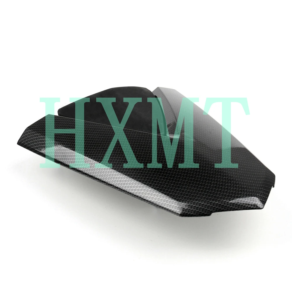 carbon Для Yamaha YZF R25 R3 MT-25 MT-03 2013- MT03 MT25 мотоцикл на заднем сиденье заднее сиденье крышка капота соло сиденья хомут сзади - Цвет: carbon