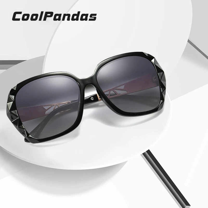 Женские поляризационные солнцезащитные очки CoolPandas брендовые дизайнерские для