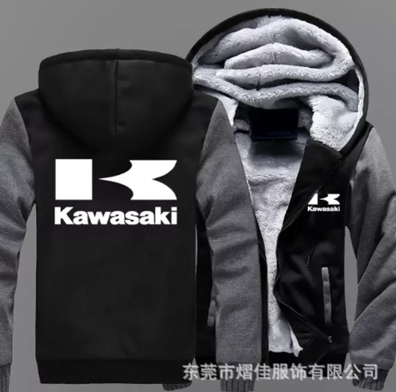 2020 новый принт Барселона kawasaki трикотажная кофта на молнии с капюшоном плотные