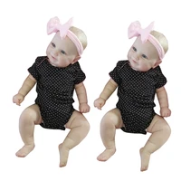 newborn realistic babies doll kids reborn toddler silicone child play house game childrens birthday surprise bath toys