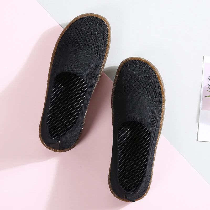 2019 г. осенние женские кроссовки на плоской подошве из дышащего сетчатого