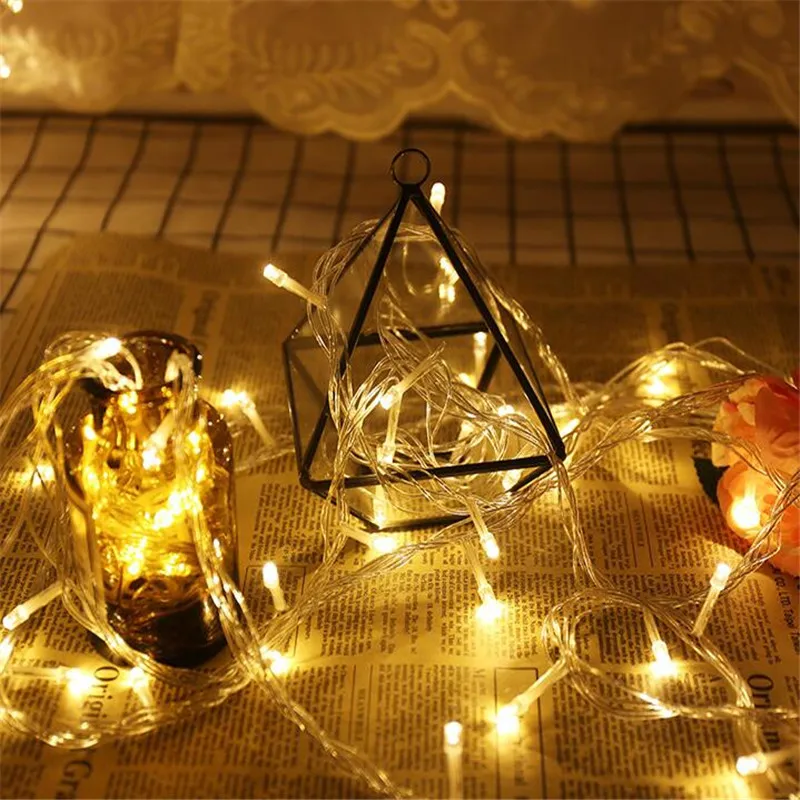 10 м штепсельная вилка EU/US светодиодная гирлянда Рождественская Праздничная