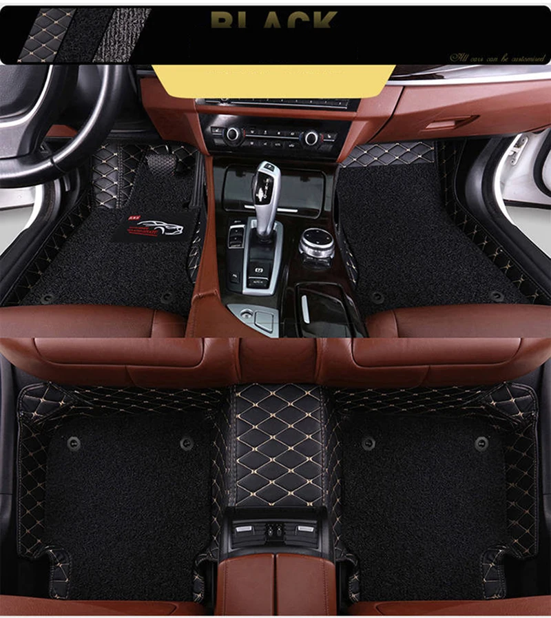 Двухслойные коврики с проволочной петлей для Hyundai Matrix 2005 автомобильные