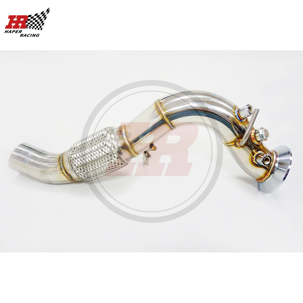 HP RACING 70 мм Производительность M57 труба 535D 335D E90 E91 E92 дизельный E60 X3 фильтр частиц