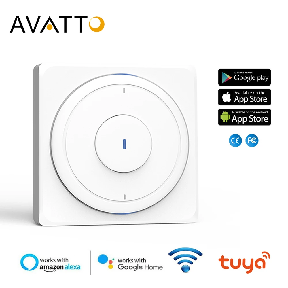 Настенный выключатель AVATTO Tuya с поддержкой Wi Fi 1/2/3 кнопок|Выключатели| |