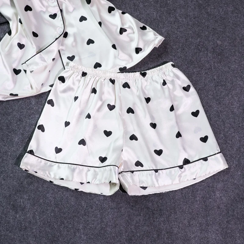 Пикантные белые женские пижамные комплекты из рубашки и брюк | Женская одежда