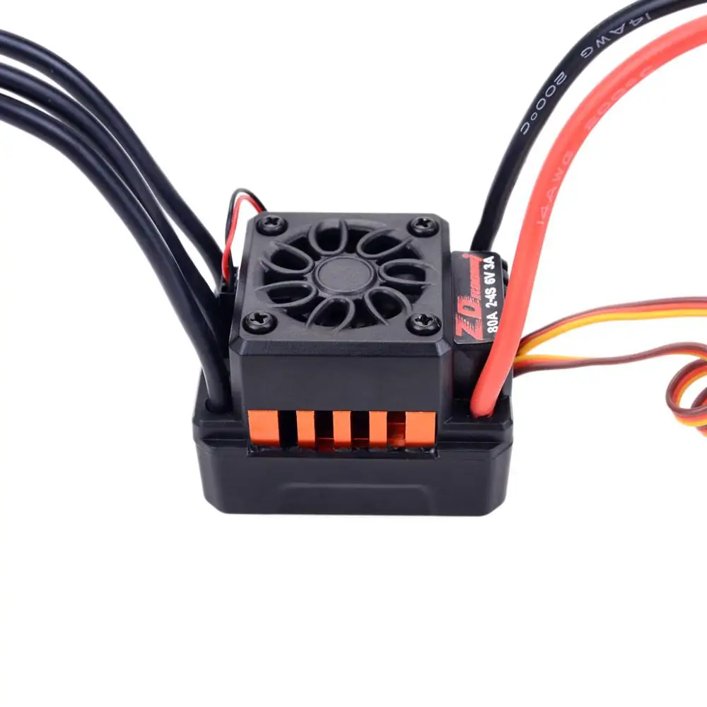 

3670 2050KV Brushless Motor & 80A Brushless ESC 15kg metal servo for 1/8 RC Car TRAXXAS ARRMA Kyosho HPI Hobao Redcat ZD Racing