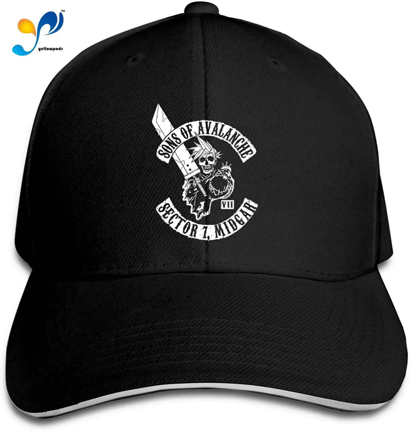 

Fin-Al Fan-Tasy Unisex Sandwich Baseball Cap Adjustable Snapback Hat Casquette