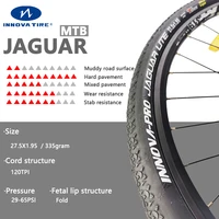 ultralight 27 51 95 mtb tires 27 5 inch mtb bike tires 120 tpi mountain bicycle tyre pneu cycling tyres innova jaguar ute