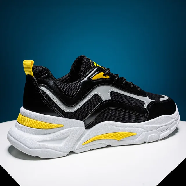 Men Casual Shoes Slip-on Sneakers Comfort Chunky Fashion Male Adult Chaussure Homme Plus Size 46 | Обувь