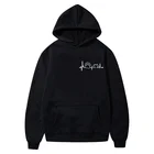 В форме сердца Медвежья Лапа толстовки с капюшоном и принтом для женщин Графический сезон осень-зима; Толстовка с капюшоном с длинными рукавами, карманами и пуловеры, модные, Ropa Mujer