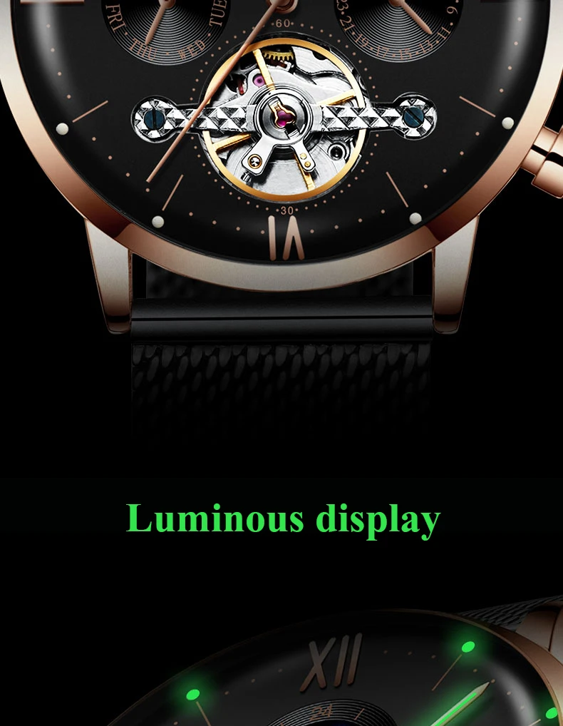 SSS качественные мужские часы tourbillon минималистичные автоматические часы новейший дизайн швейцарское снаряжение Наручные часы дизельные механические часы для мужчин