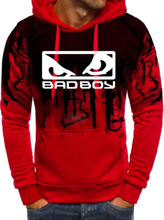 Высококачественные толстовки с капюшоном OUGUBOSI Bad Boy badboy Icon MMA UFC ONE California Hawaii Skate