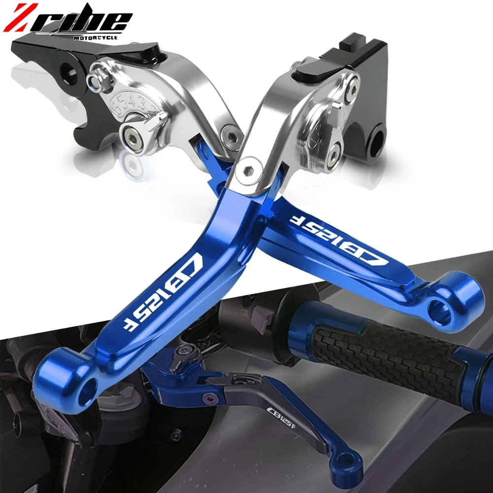 

Motorcycle CNC Aluminum Adjustable Extendable Brake Clutch Levers Hhandbar for Honda CB125F CB 125F CB 125 F 2016 Accessories