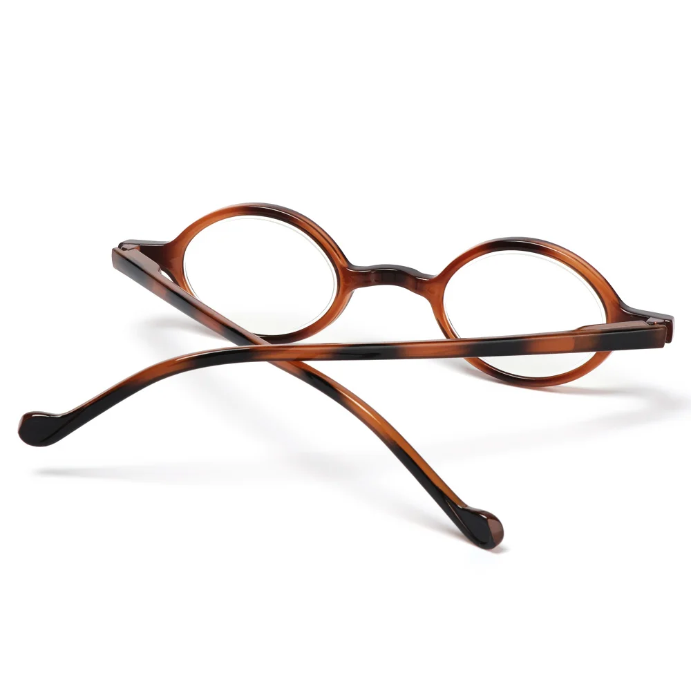 1 шт. круглый Винтаж очки для чтения + 0 ~ 4 Для мужчин женщин светильник Вес с