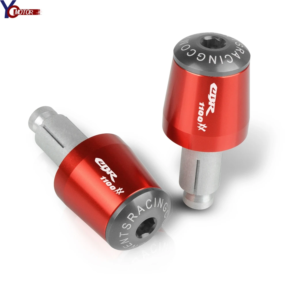 Руль мотоцикла шестерни сбалансированная вилка слайдер Ручка Бар Конец Ручки