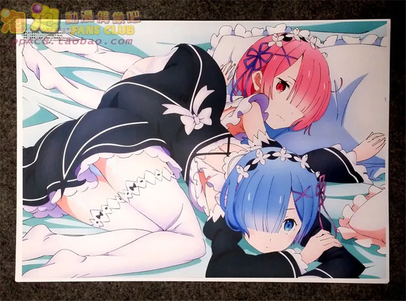 8 шт./компл. аниме Re Life в другом мире от нуля постер Эмилия настенные фотографии