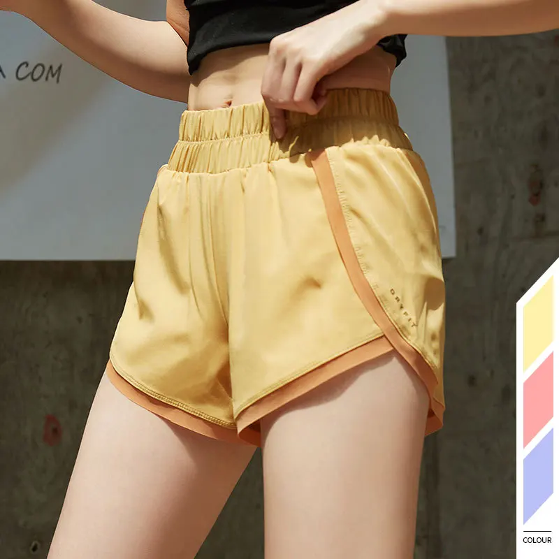 Сексуальные шорты для женщин спортивные тренажерного зала бега тренировок