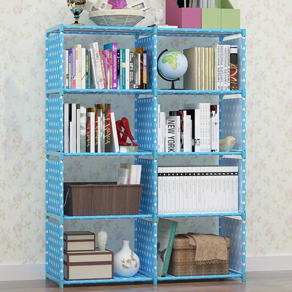 Xiaomi креативная Современная Нетканая простая книжная полка DIY Украшение дома в