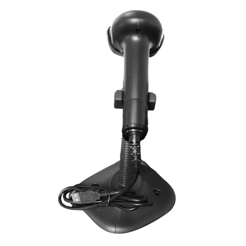 

EVAWGIB Barcode Scanner QR Code Handheld Scanner Self-Induction Scanner Express Dedicated Scanner with Stand USB Barcode Scanner