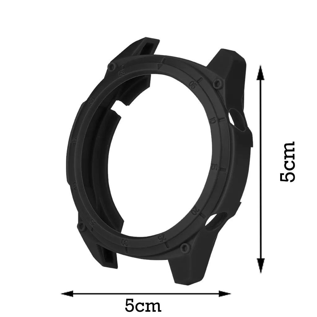 

TPU Thin Soft Protector Bumper Watch Frame Case Cover for Huawei-Watch GT2 46mm