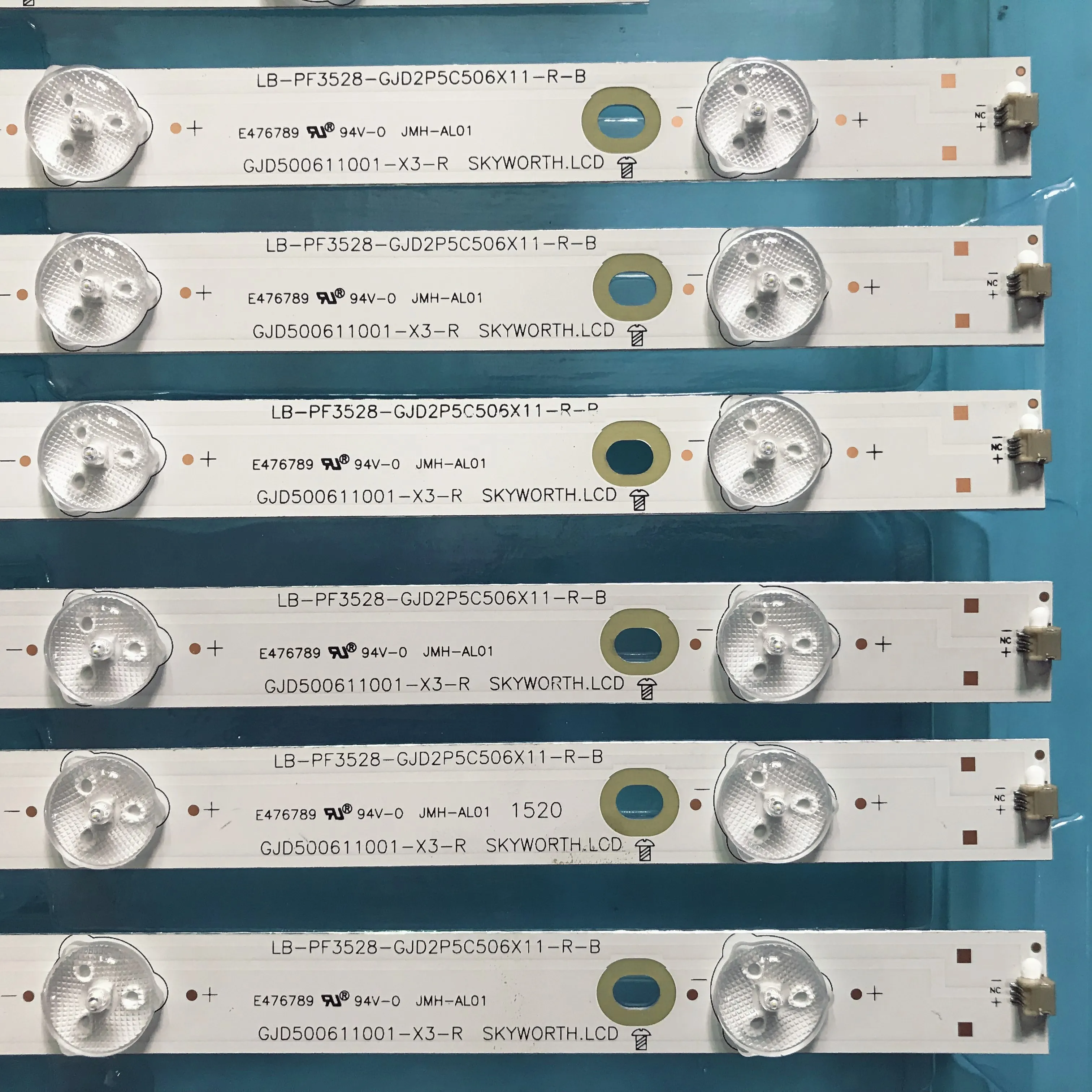 1 комплект = 12 шт. светодиодная подсветка для LE50D1452 T5002S 50PFF3655/T3 LD50V02S
