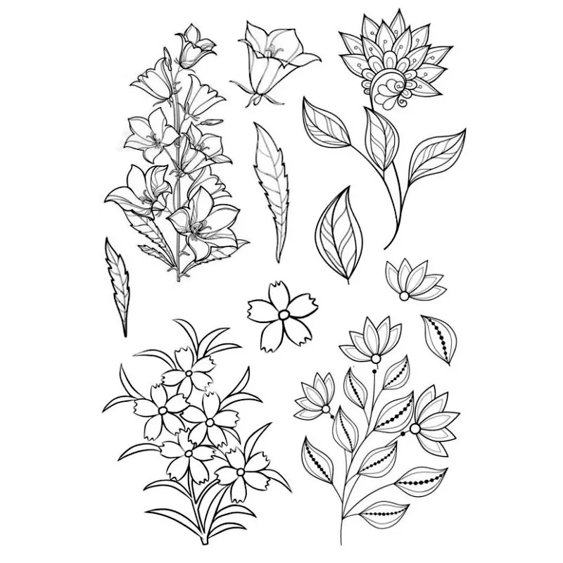 Прозрачные штампы для скрапбукинга материал сделай сам фото-карты новые