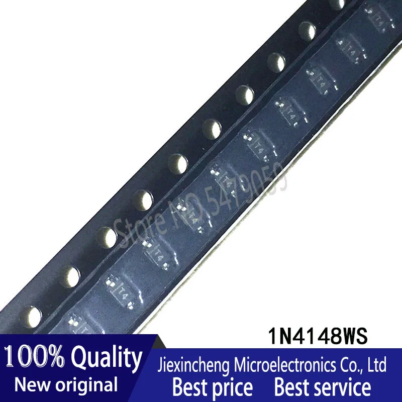 

100PCS 1N4148WS marking:T4 SOD323