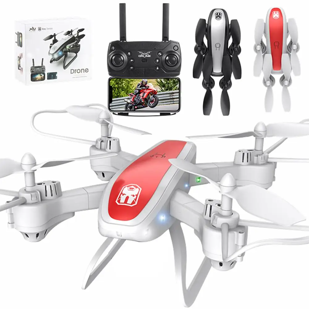 Дрон KY909 HD 4K WiFi видео в режиме реального времени fpv светильник с потоком