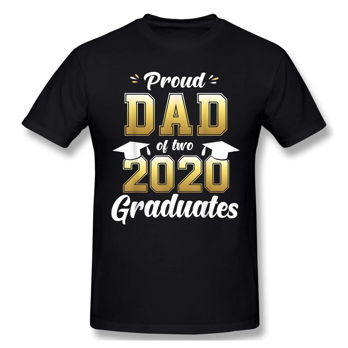 Футболка с надписью Dad Of Two 2020 Sud Senior 20 Twins Gift черная футболка NANA homme футболки