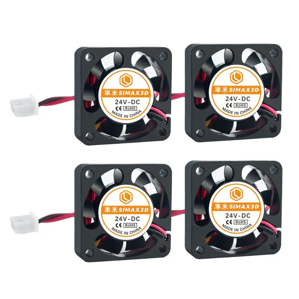 SIMAX3D 4010 охлаждающий вентилятор DC 24V 4 шт. 3D принтеры Запчасти комплект бесщеточный