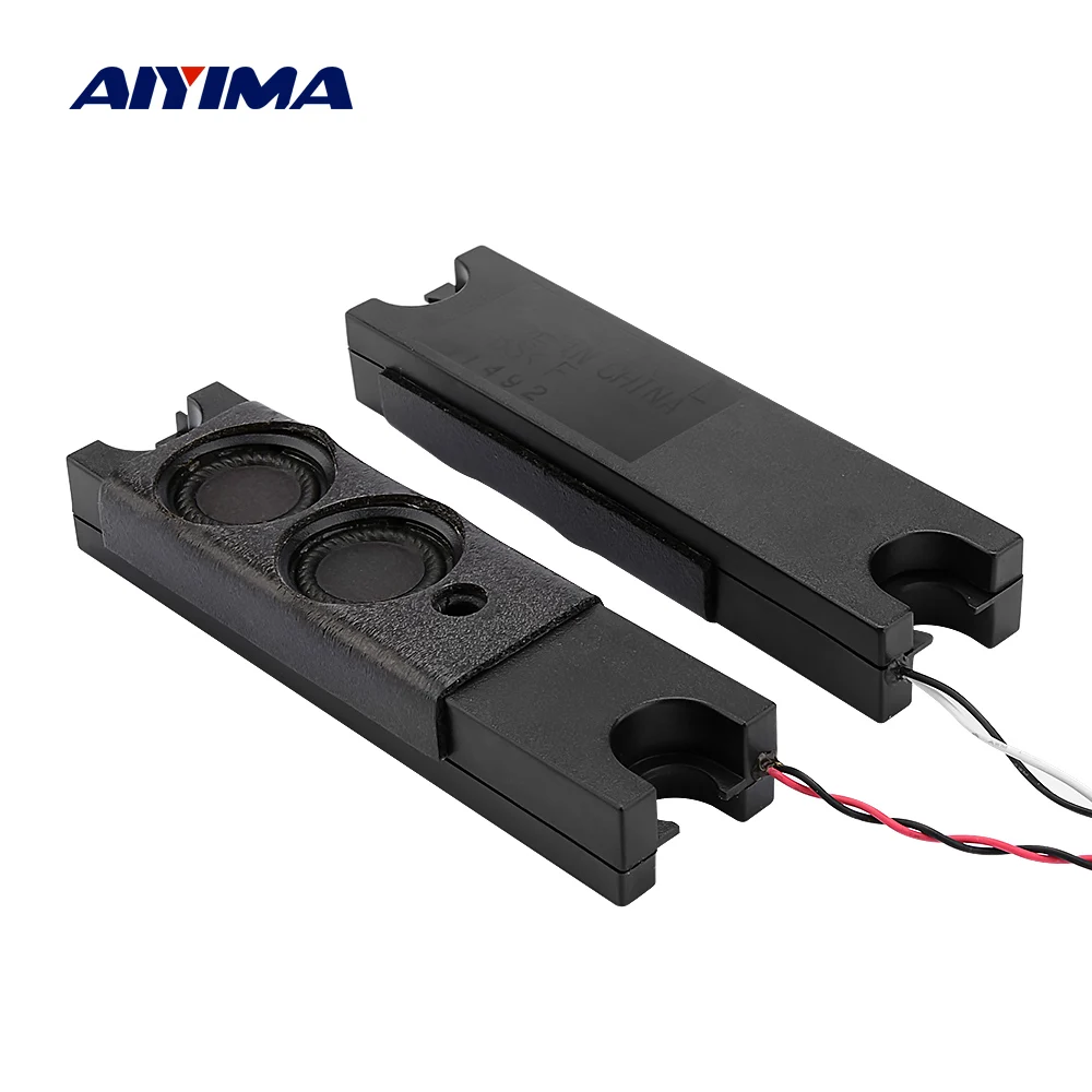 AIYIMA 2 шт. мини аудио портативный пассивный динамик 3 Вт громкий DIY усилитель звука