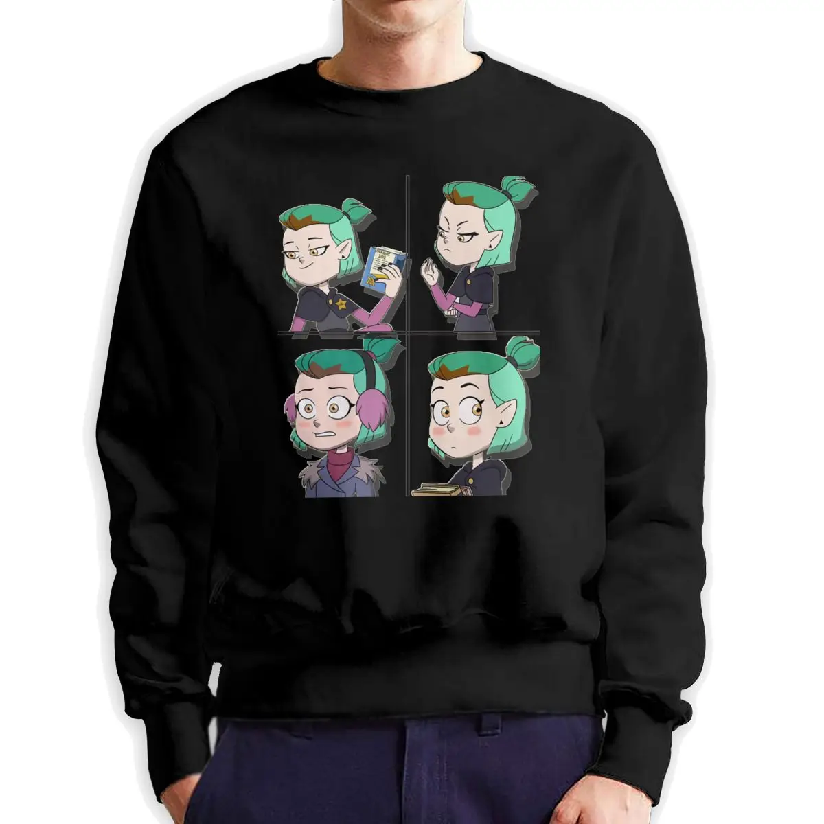 

Мужской свитшот с изображением совы и дома, забавные пуловеры, толстовка из чистого хлопка с капюшоном, одежда с принтом