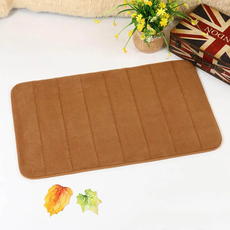 Противоскользящие впитывающие коврики из пены с эффектом памяти для ванной