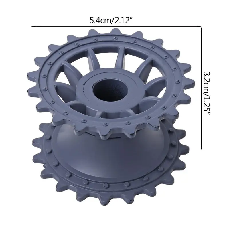 Пластмассовое водительское колесо для робота танка шасси аксессуары части DIY RC