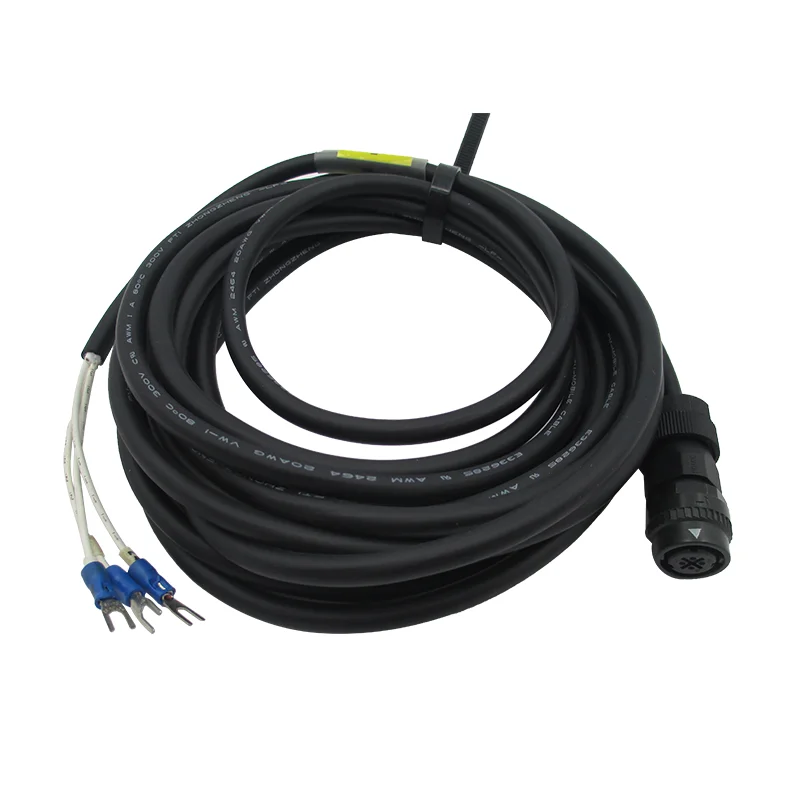 Fanuc A06b6114-k1201 K213 Cabo de Freio do Servo Motor de Quatro Furos Z-eixo Cabos de computador e conectores