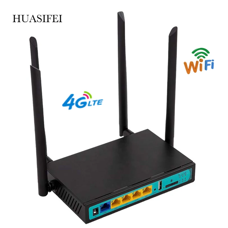 HUASIFEI 4G Wi-Fi  4g sim-   4g   VPN   WAN/LAN  4  