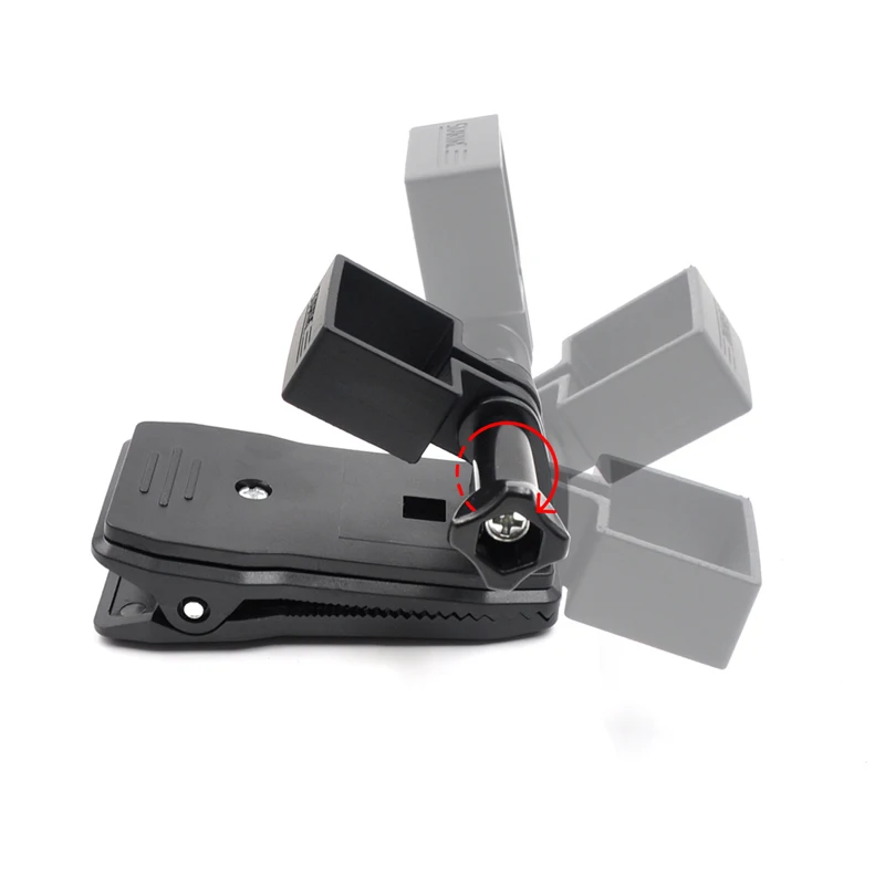 dji osmo pocket 2 stabilizer gimbal extension sports camera backpack clip 360 degree rotating bracket for dji pocket accessories free global shipping