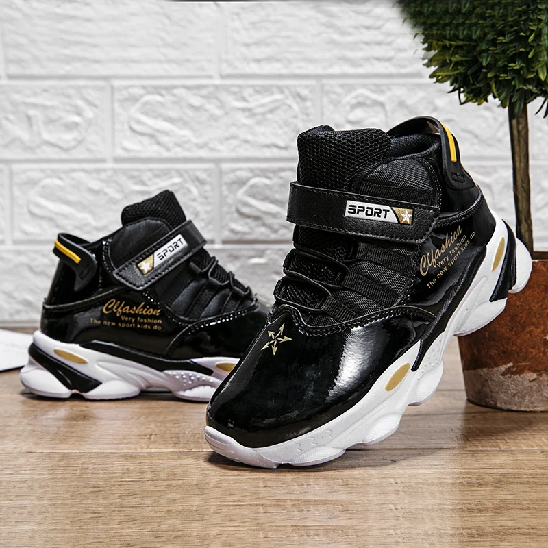 Детская Баскетбольная обувь 1 кроссовки в стиле ретро 11 + для мальчиков и девочек