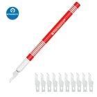 Рукоятка, нескользящий резак, искусственные лезвия, высокая точность, для ремонта печатных плат ноутбука, ручные инструменты