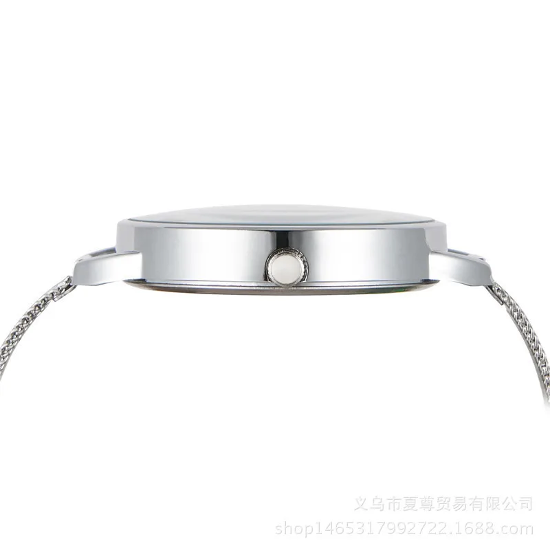 

2020 Top Fashion Real Logo Watch Alloy Mesh Belt Women's Large Meter Brand Simple Quartz Can Be Issued On Behalf Of Others