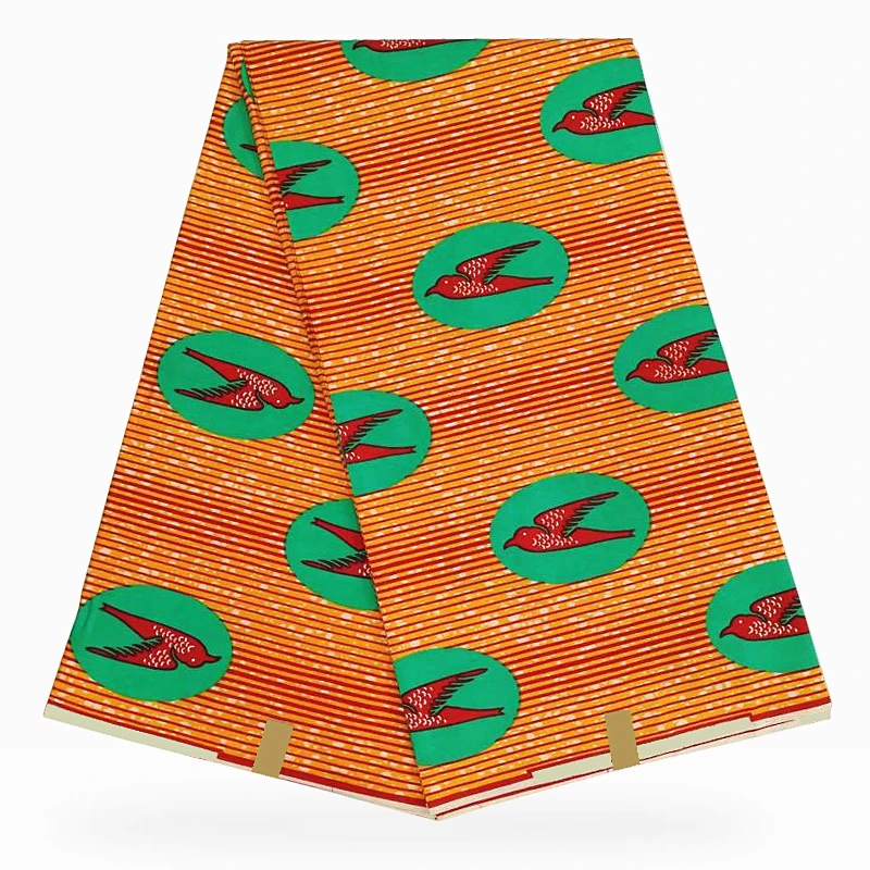 Miss L новейший стиль настоящая ткань Анкары африканская с принтом воска 6 ярдов/шт