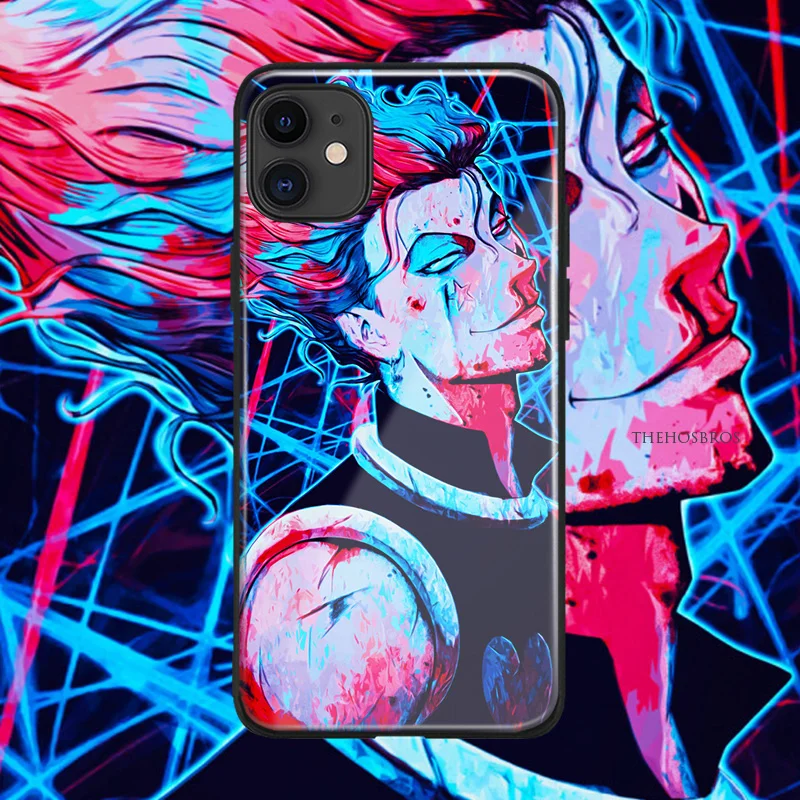 HunterxHunter HxH Hisoka аниме мягкий силиконовый стеклянный чехол для телефона iPhone SE 6s 7 8 Plus