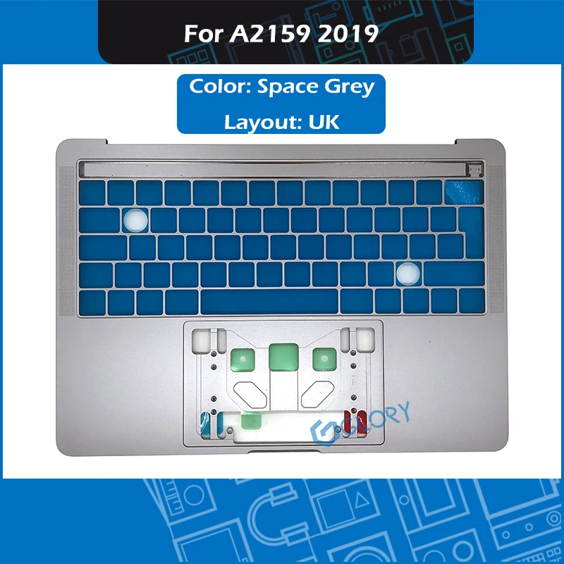 Совершенно новый серый Британский макет A2159 Топ чехол для Macbook Pro Retina 13 &quotA2159 Topcase